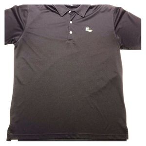 Peter Millar Summer Comfort Black Polo Sz L